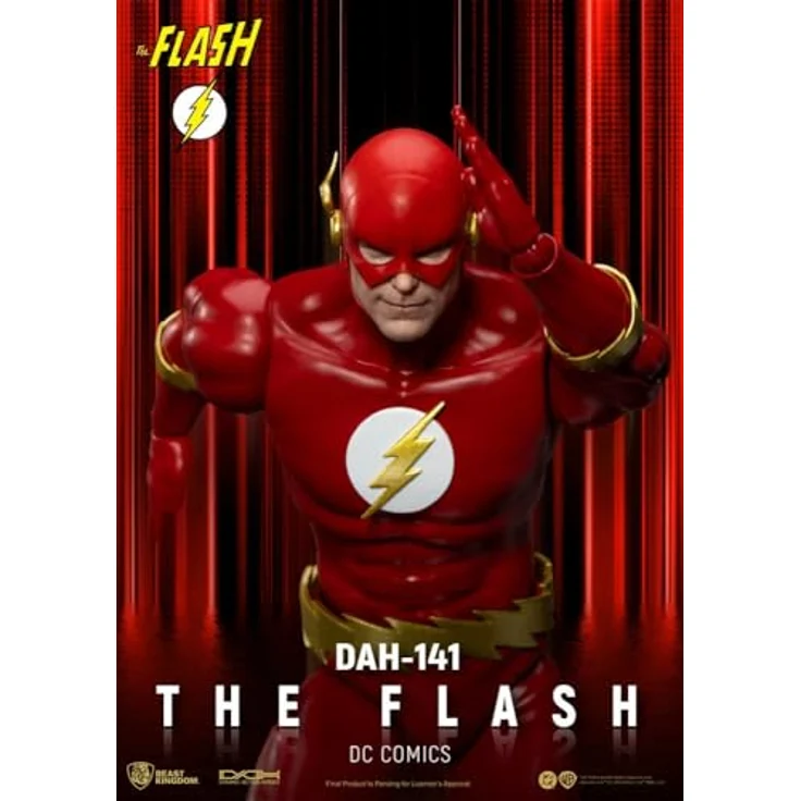 Beast Kingdom Toys DC Comics Actionfigur The Flash, 20 cm mit Austausch- und Zubehörteilen in bedruckter Box – Bild 5