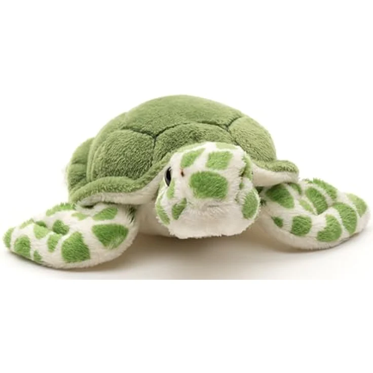 Uni-Toys Meeresschildkröte Plushie, 16 cm, hochwertig verarbeitet, nachhaltiges Füllmaterial, kuschelweich – Bild 3