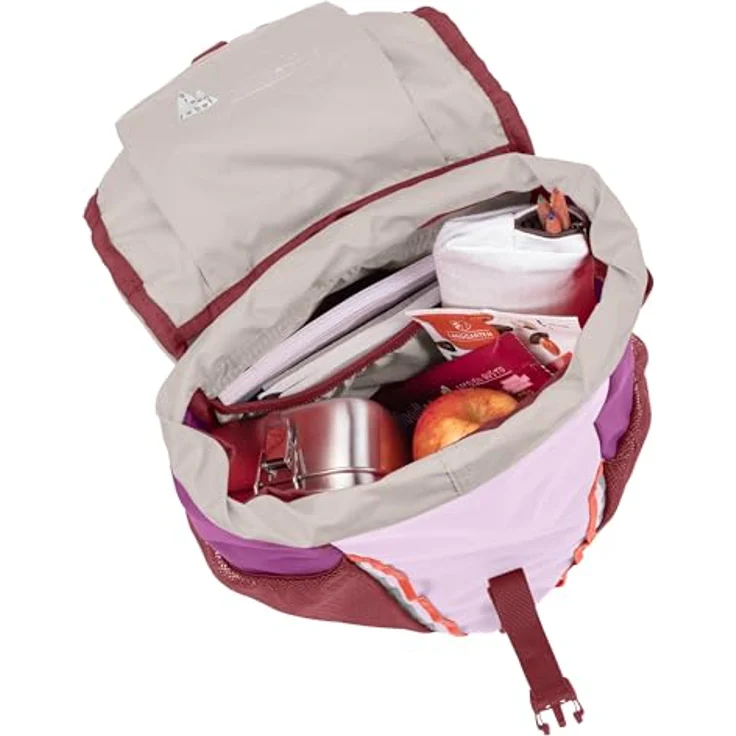 Vaude Puck 10, Kinderrucksack 38 cm, rosa, aus 100% Polyester, 24 x 11 cm – Bild 8