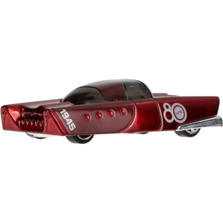 Hot Wheels Mattel Dream Mobile 80th Anniversary Collector's Edition, Die-Cast Modellauto, glänzende rote Lackierung mit Jubiläumslogo – Bild 5