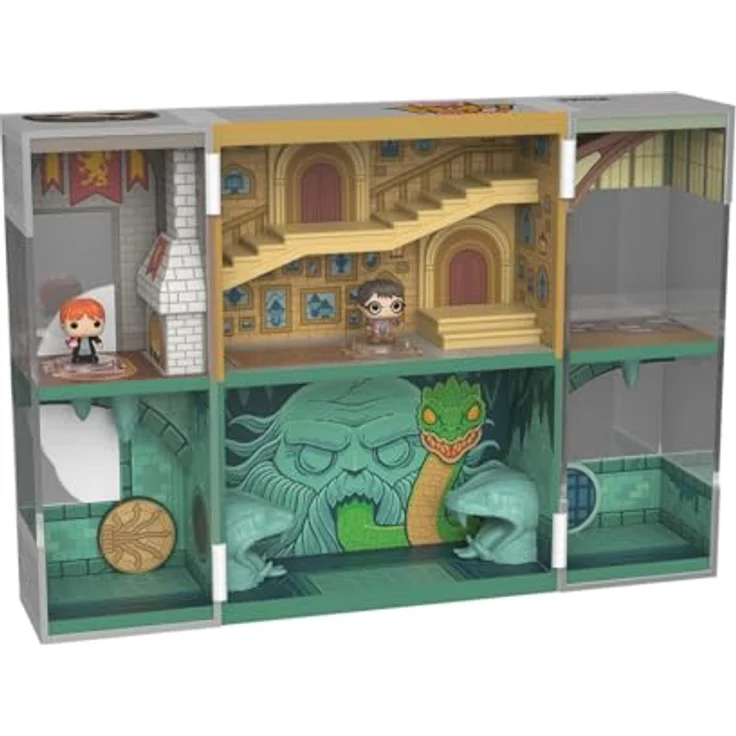 Funko Harry Potter Bitty POP! Boxes, Vinyl Figur Hogwarts in Acrylvitrine 15,8 x 11,9 x 8,8 cm – Bild 2