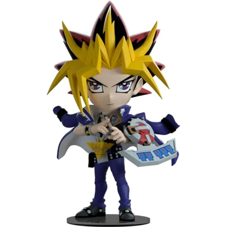 Youtooz - Yu Gi Oh Yami Yugi - Figur, Gelb - 12,2 cm Höhe, Dark Magician-Karte, Millennium Puzzle – Bild 4
