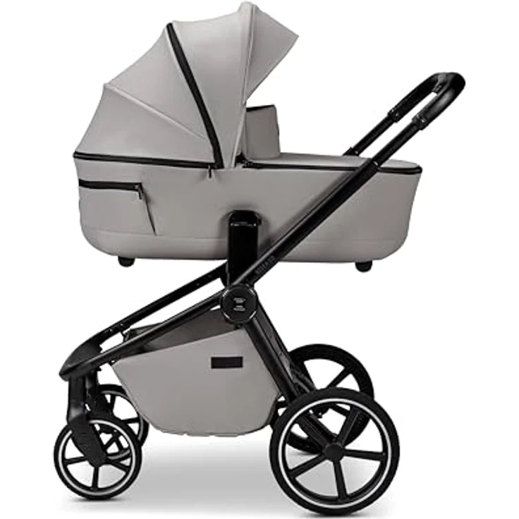 Moon Resea 2.0 Kombikinderwagen, vielseitiger Kinderwagen mit hohen Sicherheitsstandards und komfortablem Sitz – Bild 11