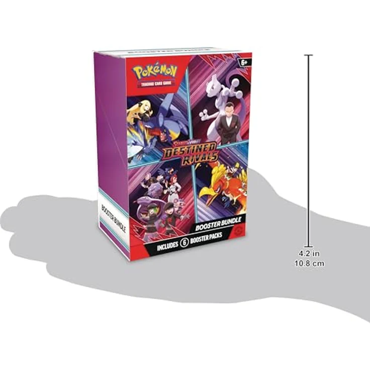 The Pokemon Company Pokemon Destined Rivals Booster Bundle, TCG Booster Box, Scarlet & Violet SV10, Englisch – Bild 3