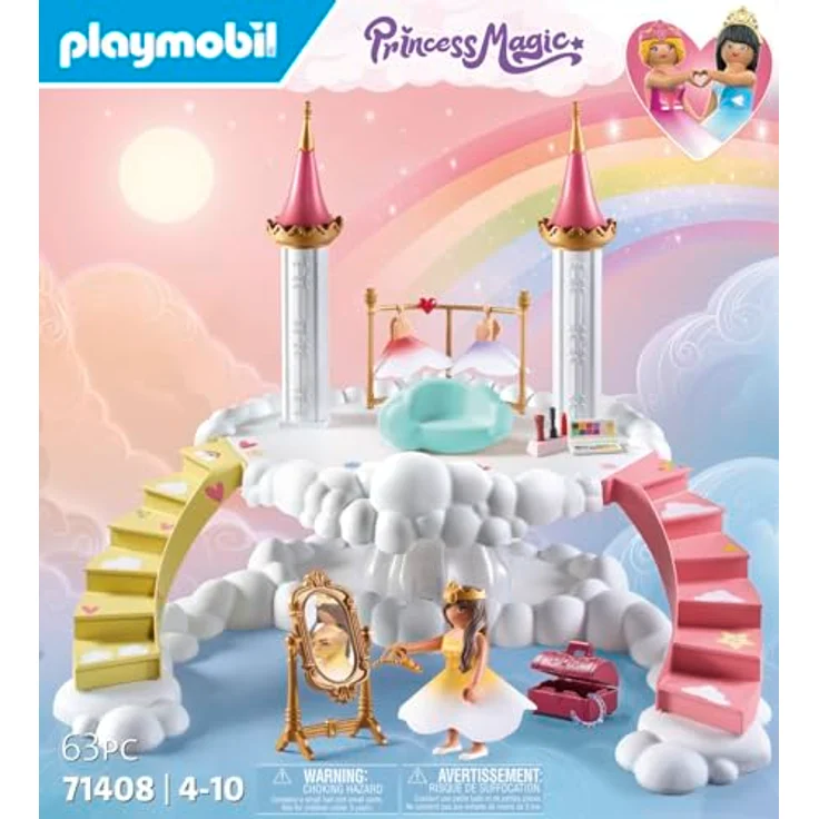 Playmobil® Himmlische Ankleidewolke (71408), Princess Magic Konstruktions-Spielset, (63 St), Made in Germany – Bild 4