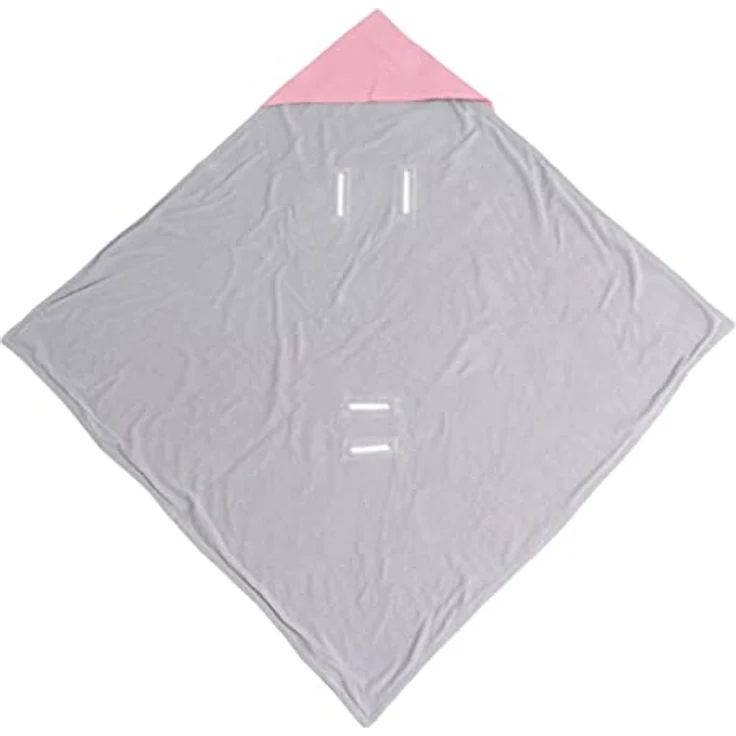 Kaiser Sunny Wrap Summer Einschlagdecke für Babyschalen, 85 x 85 cm, atmungsaktives Musselin, Birdal Rose – Bild 2