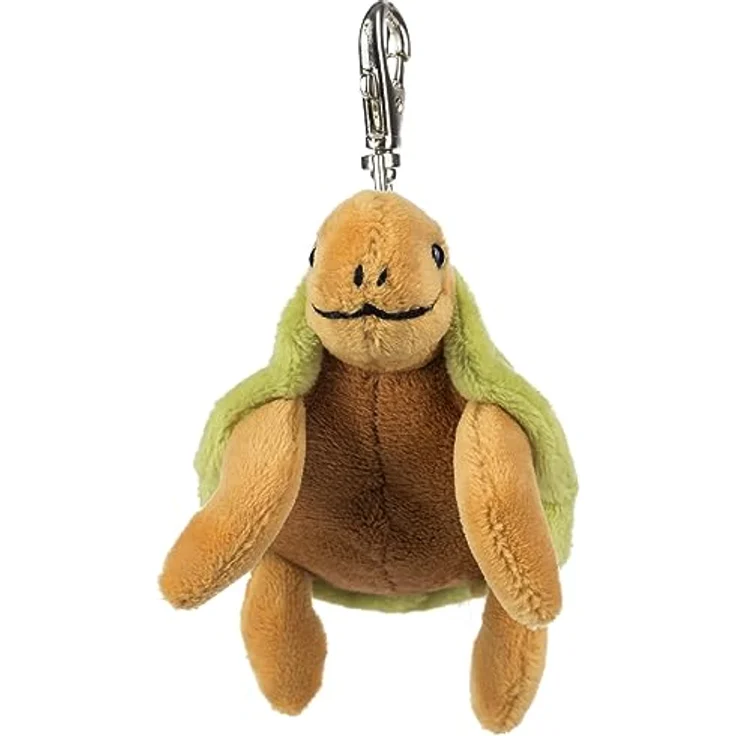 Schaffer Plüsch Schlüsselanhänger Schildkröte Hilde, 5x11x7 cm, Grün/Braun, waschbar bei 30°C, geprüfte Qualität nach DIN EN 71 – Bild 2