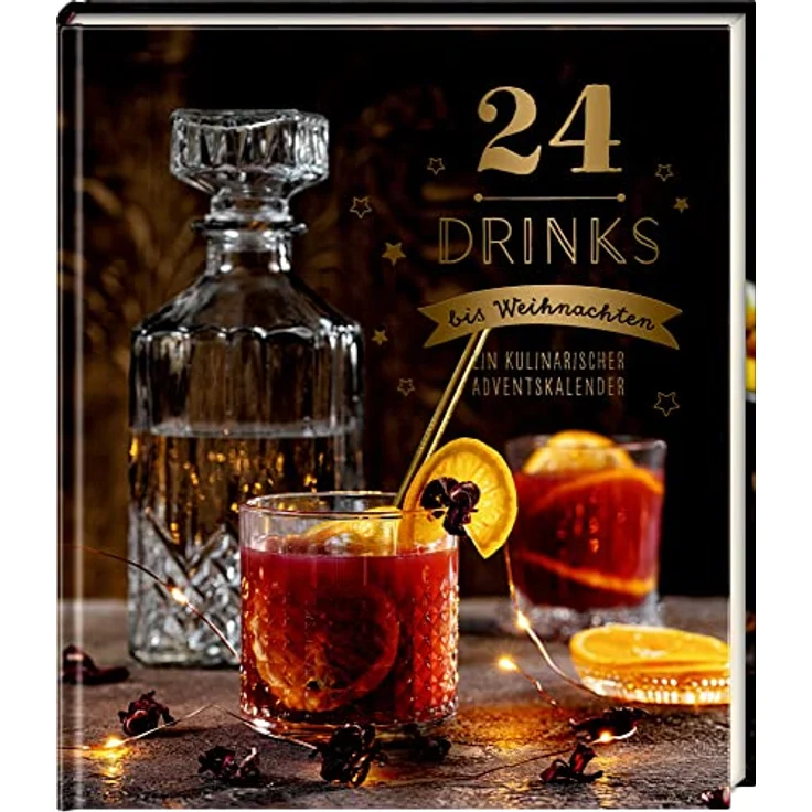 Coppenrath Verlag 24 Drinks bis Weihnachten, kulinarischer Adventskalender mit 24 verschiedenen Getränken – Bild 1