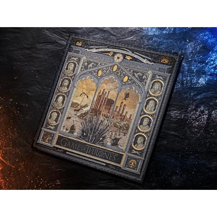 theory11 Game of Thrones Multi-dimensional Puzzle, 1000 Teile mit Goldfolienakzenten und Tragetasche – Bild 5