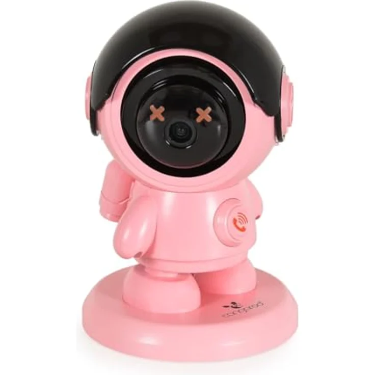 Cangaroo West Babyfoon Wifi Pink 99910879, Babyphone mit 360°-Drehung und Nachtsicht – Bild 3