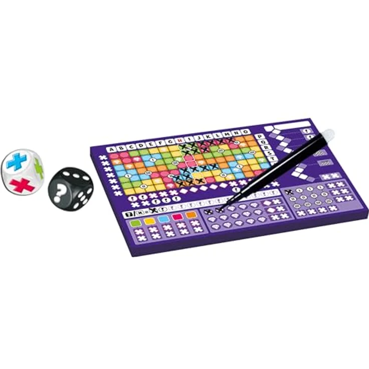 Schmidt Spiele Noch X-Mal!, Würfelspiel aus der Serie Klein & Fein für 1-6 Spieler, ab 8 Jahren, Spieldauer ca. 30 Minuten – Bild 3