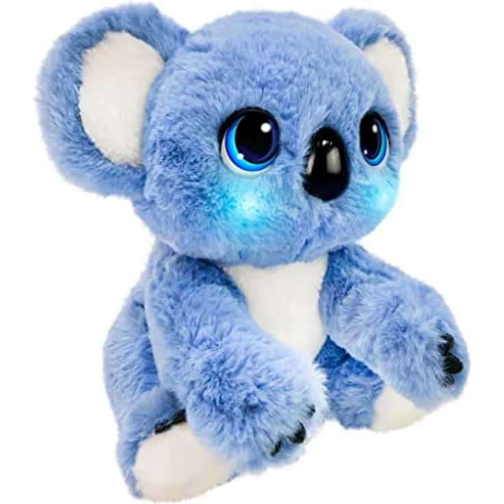 BEMIRO My Fuzzy Friends Koala, interaktives Plüschtier mit Umarmungsfunktion und mehrfarbigen LEDs in Geschenkverpackung, 22,7 x 13,5 x 25,4 cm – Bild 5