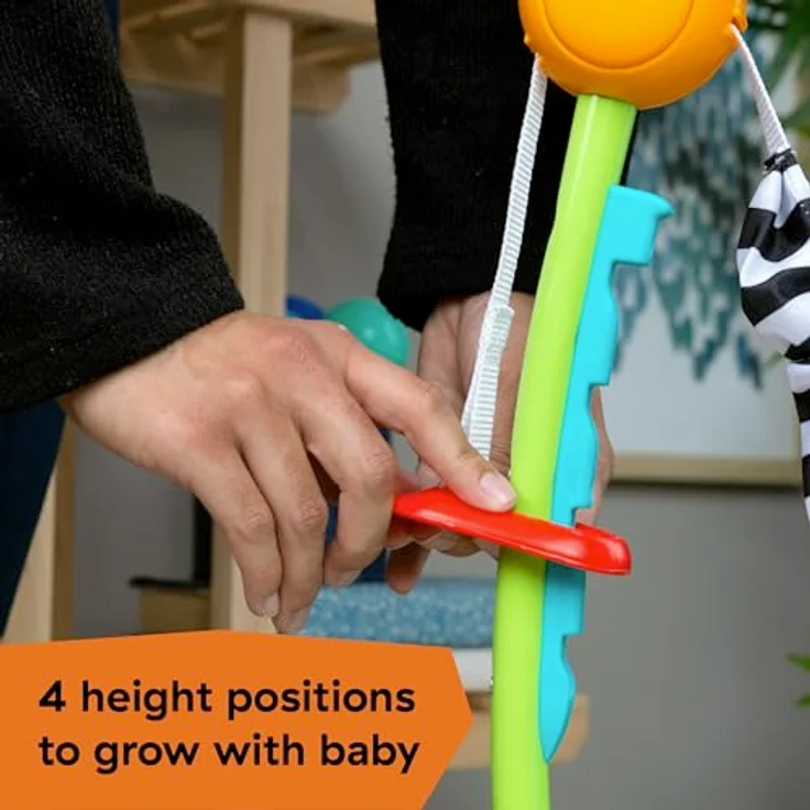 Baby Einstein Curiosity Cove™ 2-in-1 Aktivitätshüpfer mit abnehmbarer Schildkröte Neptun, 3 Lernmodi, höhenverstellbar, 360° drehbarer Sitz, geeignet für 6-12 Monate – Bild 5