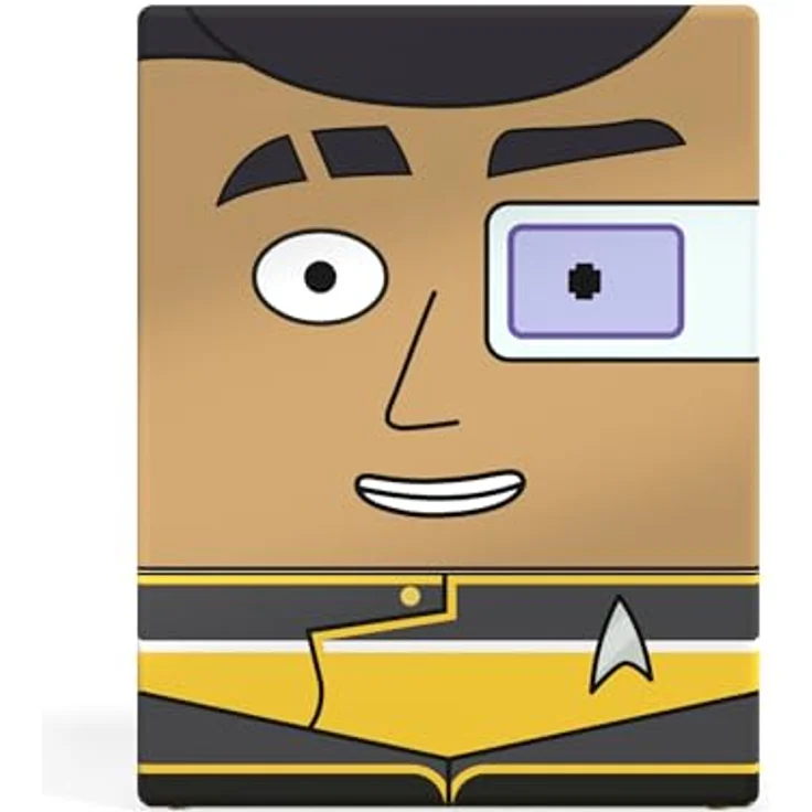 Squaroes Squaroe Star Trek: Lower Decks™ ST004 Sam Rutherford, Sammelbox für bis zu 100 Spielkarten, aus 78 % erneuerbaren Rohstoffen – Bild 7