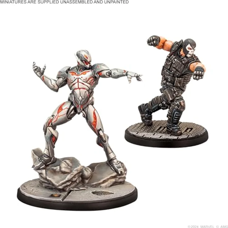 Atomic Mass Games AMGD2120 - Marvel Crisis Protocol - Weapon X Maverick, Character Pack mit Wolverine und Maverick, für strategisches Miniaturenspiel – Bild 4