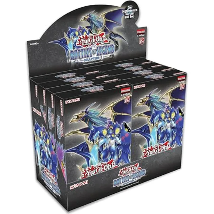 Yu-Gi-Oh! TRADING CARD GAME Battles of Legends Chapter 1 - Sammelbox – 1. Auflage, mit Rückkehr der beliebten Monster und neuen Sammler-Würfeln