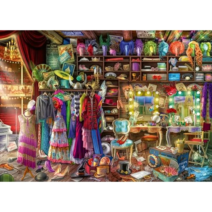 Ravensburger Puzzle 12000295 - Amiee Stewart Backstage - 1000 Teile Puzzle für Erwachsene und Kinder ab 14 Jahren, in bunten Landschaftsmotiven – Bild 1