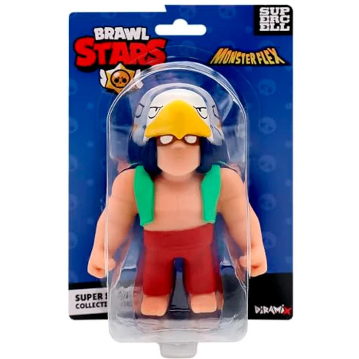 Bizak Monsterflex Brawl Stars BO Figur, super ausziehbar und elastisch, 13 cm, ideal zum Sammeln für Fans und Kinder ab 8 Jahren – Bild 2
