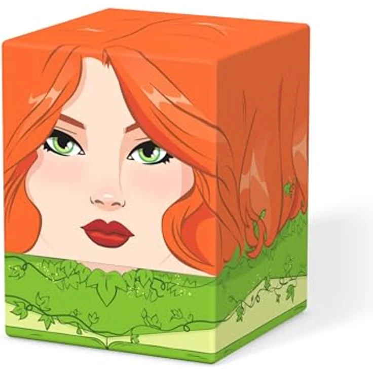 Squaroes Squaroe Batman: Gotham City GC012 - Poison Ivy, Deck-Box für bis zu 100 Sammelkarten, hergestellt aus 78% erneuerbaren Rohstoffen – Bild 2