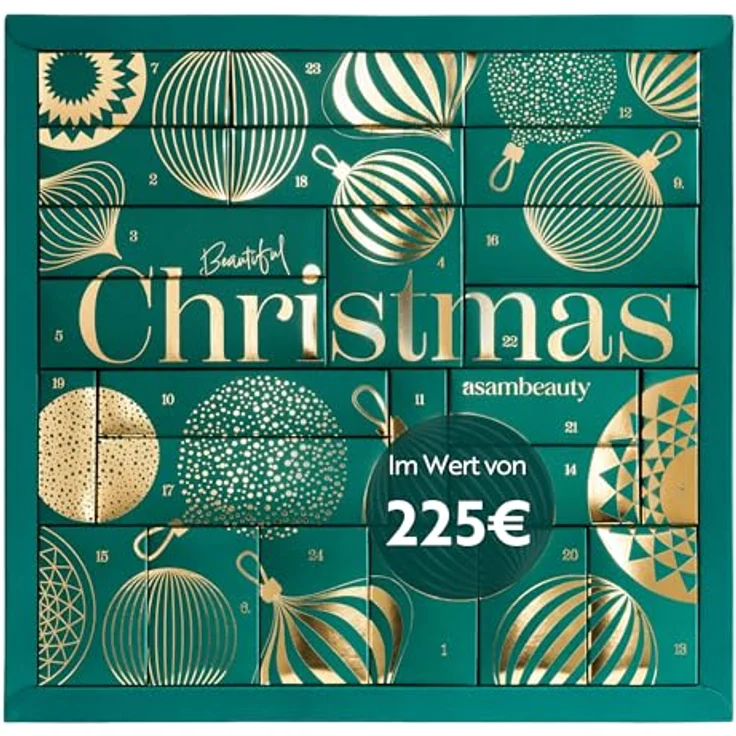 M. Asam Asambeauty Adventskalender 2025, 24 Beauty-Überraschungen für Haut, Haar & Körperpflege, im Wert von 225 € – Bild 1