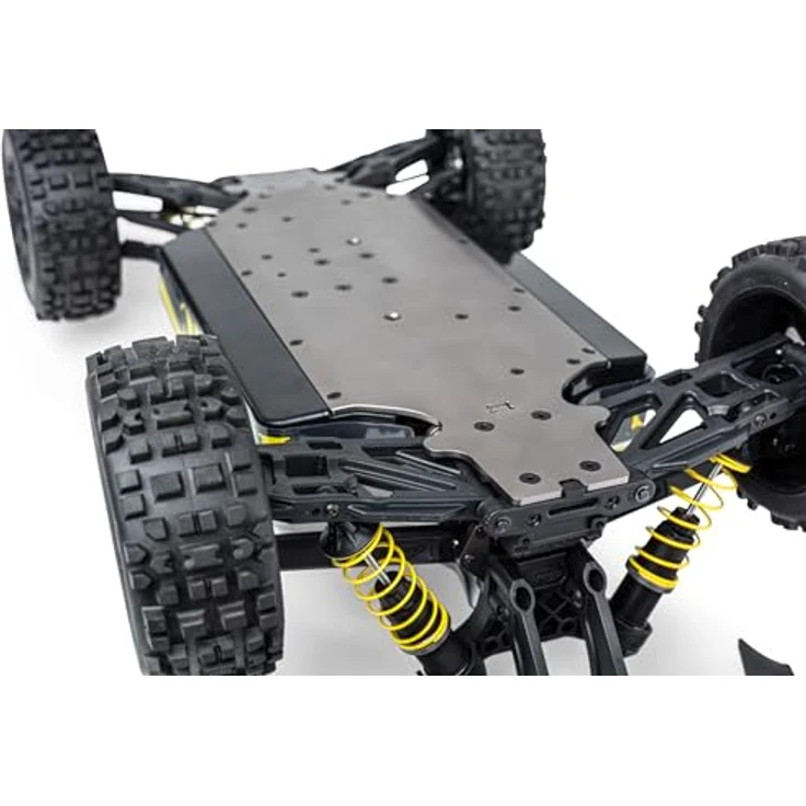 Carson 500409082 Akuma Buggy 1:8 4WD RTR, ferngesteuertes Offroad-Auto, grün, 70 km/h, wasserdicht, inkl. 2x Lipo Akkus und Fernsteueranlage – Bild 4