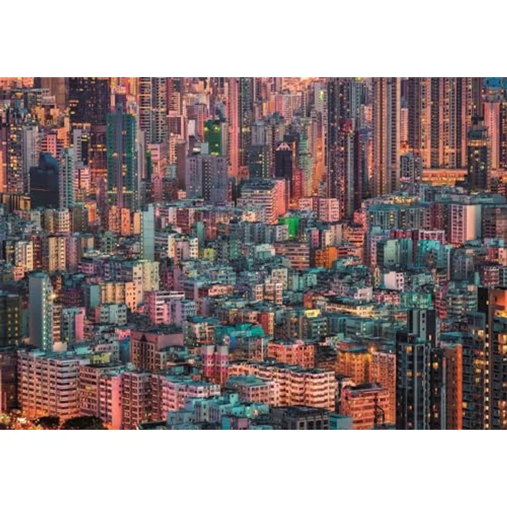 Clementoni Puzzle Collection - The Hive, Hong Kong 1500 Teile, Puzzle für Erwachsene, Made in Italy, 59,2 x 84,3 cm – Bild 2