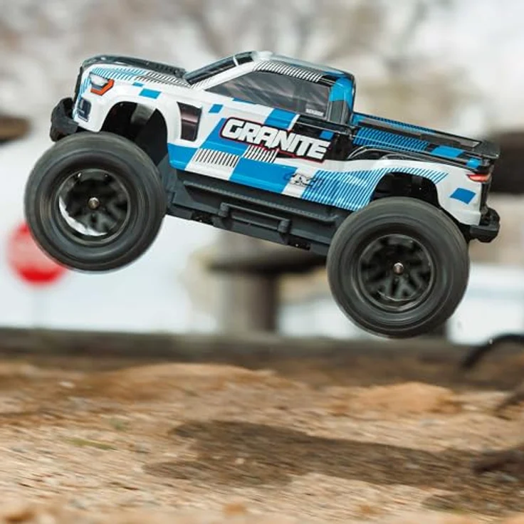 Arrma 1:10 GRANITE MEGA 665 4X4 RTR Brushed Monster Truck, leistungsstarkes 4x4-Antriebssystem – Bild 7