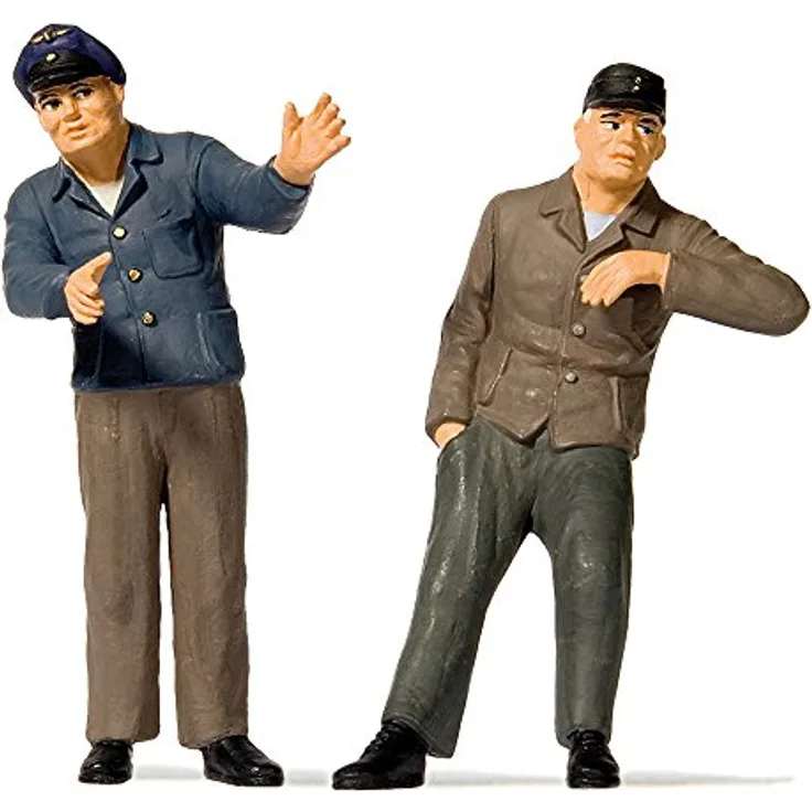 Preiser 44917 Lokführer und Heizer, Modellbau Zubehör