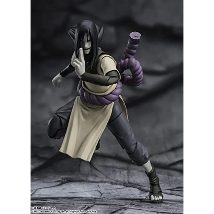 TAMASHII NATIONS Bandai Naruto Figurine S.H. Figuarts Orochimaru - Hochwertige Abmessungen, langlebig, flexible Gestaltung - 15 cm – Bild 4