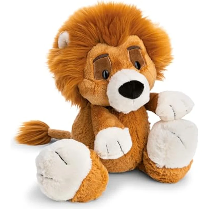 NICI Kuscheltier Löwe King Kimari, 35cm, braun, weicher Plüschkörper mit recyceltem Material, ideal zum Kuscheln und Spielen, tolles Geschenk für Kinder & Erwachsene – Bild 1