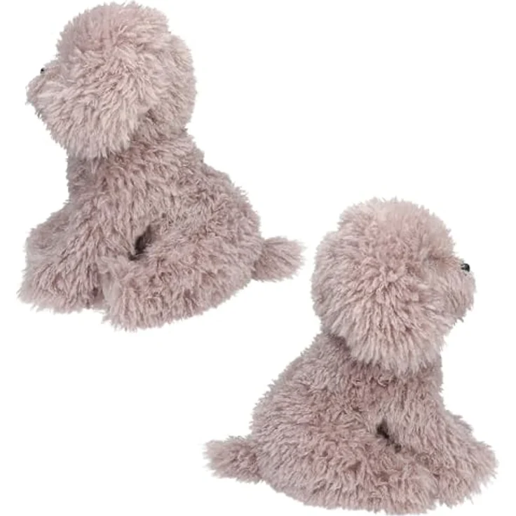 Depesche TOPModel Kuscheltier Hund Max, 30 cm Plüsch, grau, FUR EVER FRIENDS für Kinder ab 3 Jahren – Bild 3