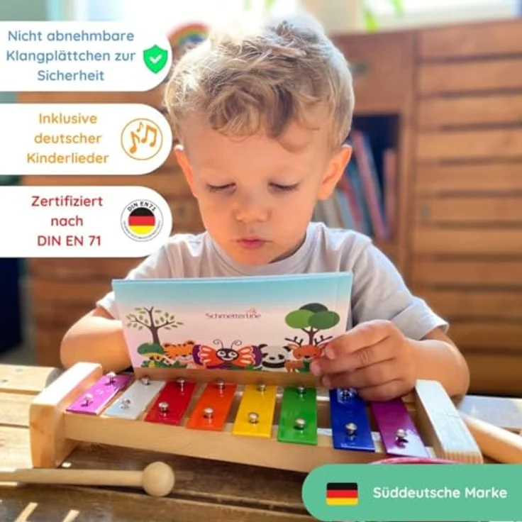 Holz-Glockenspiel-Set Kleine Glockenspieler - Preisvergleich – Bild 5