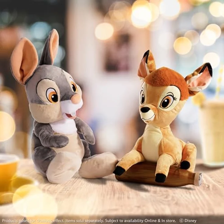 Simba Dickie Disney Animal Core Klopfer, Plüschfigur 40cm, weicher Kuschelhase aus Bambi – Bild 5