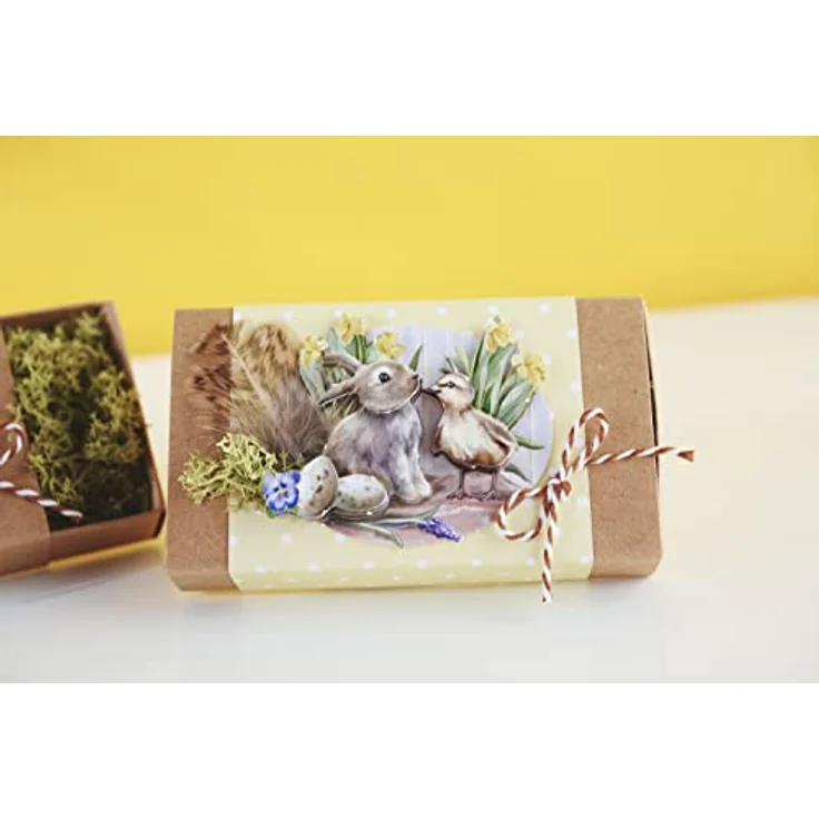 VBS 24er-Pack Streichholzschachteln XL 11 cm x 6,5 cm x 2 cm Streichhölzerpackung Adventskalender Pappschachtel – Bild 6