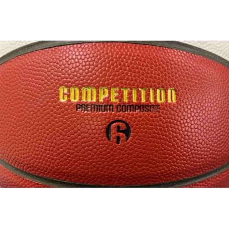 Molten B6G4550, Wettspiel-Basketball aus Premium Synthetik-Leder mit FIBA-Zulassung und optimierter Ballführung – Bild 4