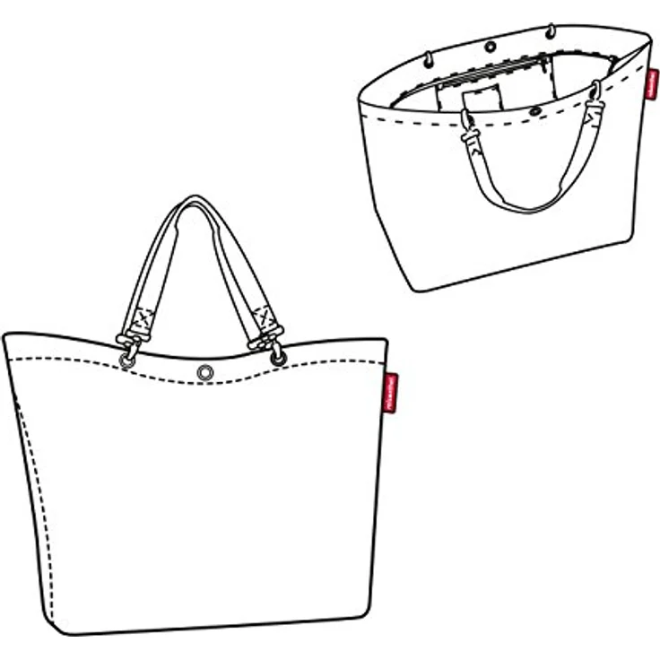 reisenthel Einkaufstasche shopper xl twist sky rose – Bild 5