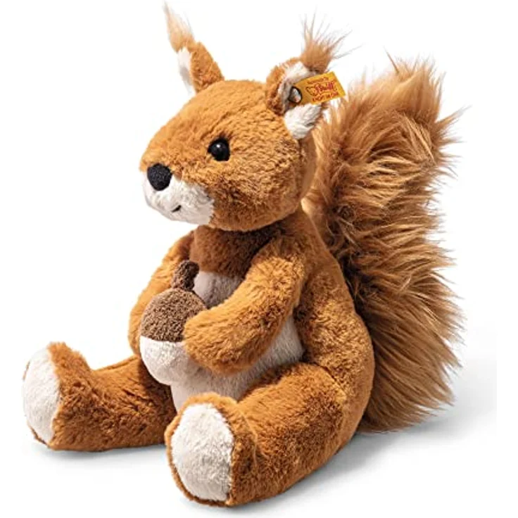 Steiff 045172 Soft Cuddly Friends Phil Eichhörnchen, Glazed Ginger, 20cm – Bild 1