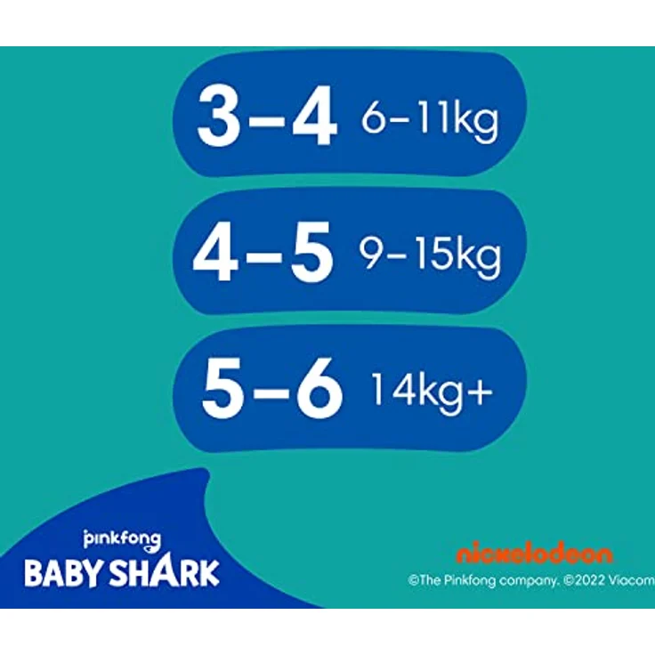 Pampers Schwimmwindeln Splashers Gr. 3-4 (6-11 kg), 12er Pack x 8, mit doppelten Beinbündchen und wasserinspirierten Motiven – Bild 8