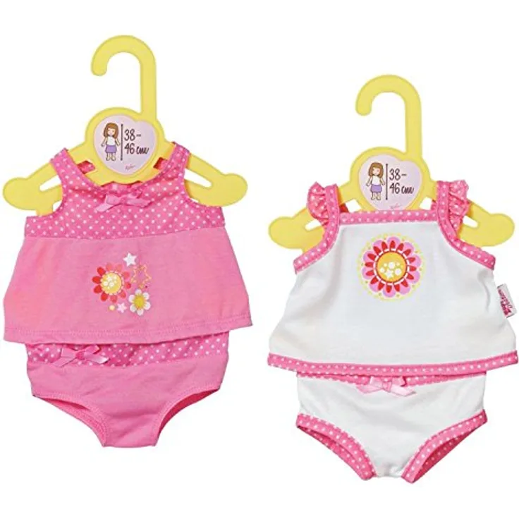 Zapf Creation Dolly Moda Unterwäsche 38-46cm (2-Fach sort.)
