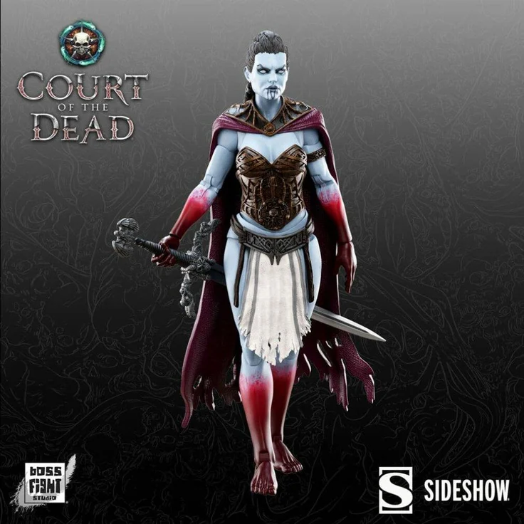 Boss Fight Studio Court of the Dead Epic H.A.C.K.S. Actionfigur 1/12 Kier: Death's Warbringer, hochdetailliert mit Zubehör in Blisterverpackung