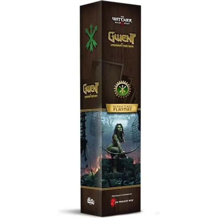 No Loading Games Gwent Neoprene Mat Scoia'tael, rutschfeste Spielmatte mit kartenschonendem Design, Maße: 290 x 730mm