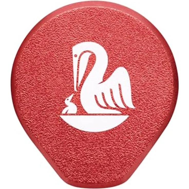 Pelikan Füllfederhalter Pelikan Füller Ineo® Elements P6, Feuer-Rot, Patronenfüllsystem, polierte Edelstahlfeder, clip-loses Design – Bild 10