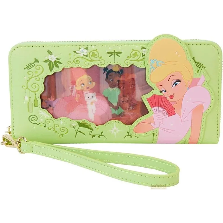 Loungefly, Portemonnaie, Disney by Loungefly Geldbeutel Princess and the Frog Tiana Wristlet