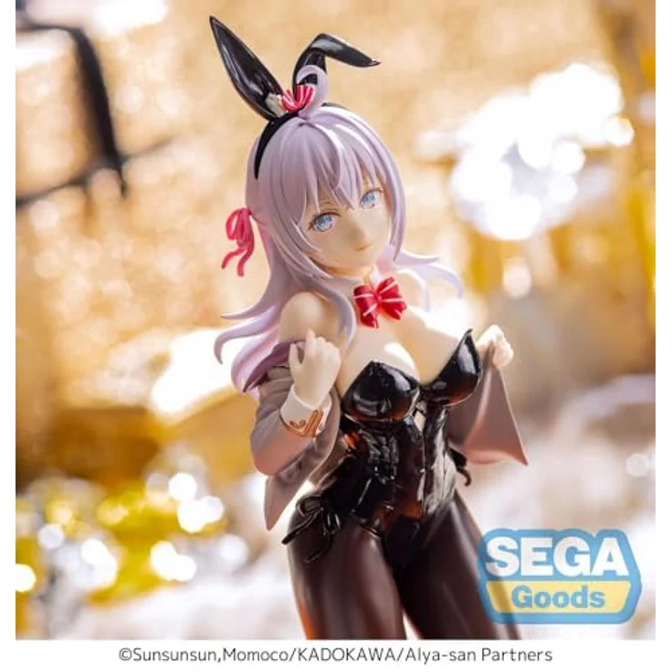 USA Gundam Store Alya Sometimes Hides Her Feelings in Russian Luminasta Alya Bunny Ver. Figur, 20 cm hoch, hochdetailliert aus Kunststoff – Bild 4