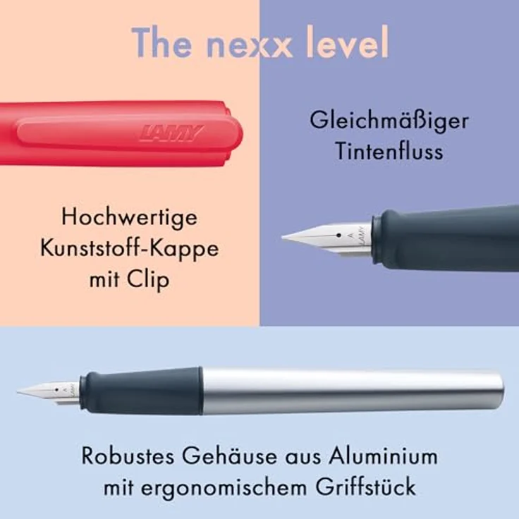 LAMY Füllhalter nexx neoncoralred Special Edition A - Preisvergleich – Bild 5