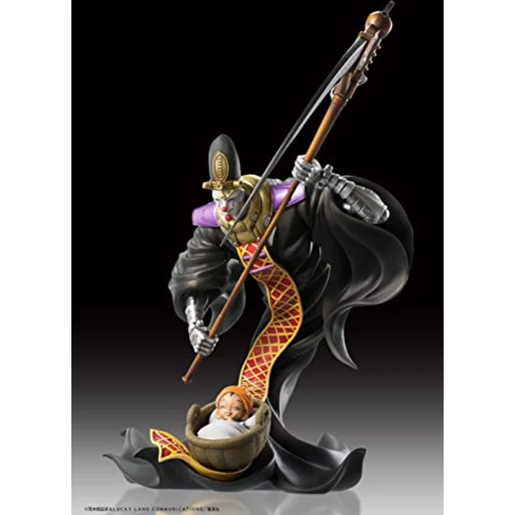 MediCos JoJo's Bizarre Adventure Part 3: Death Thirteen & Mannish Boy Statue Legend PVC Figure, Import aus Medicos, 24,4 cm, sehr detailliert, Stardust Crusaders – Bild 5