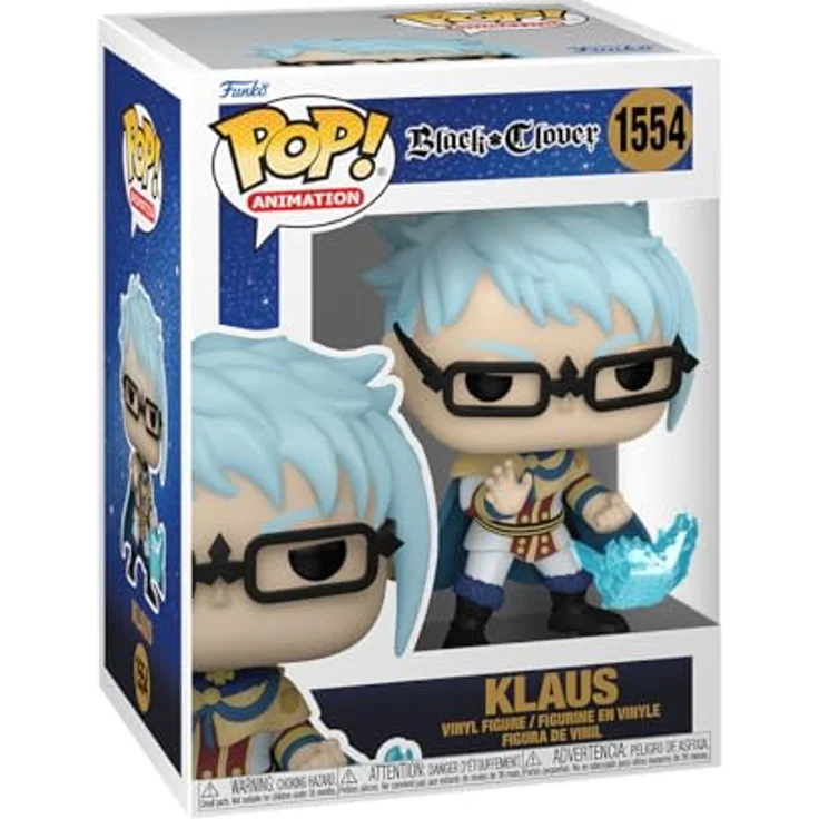 Funko Pop! Animation: Black Clover - Klaus - Vinyl-Sammelfigur - Geschenkidee - Offizielle Handelswaren - Spielzeug Für Kinder und Erwachsene - Anime Fans - Modellfigur Für Sammler und Display – Bild 1