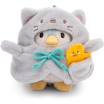 NICI MYMOCHI Kuscheltier Set - Pinguin Kuscheltier Waddle 8 cm mit Ente und Katzenkostüm in Geschenkbox - Flauschiges Stofftier zum Kuscheln, Spielen und Liebhaben - 61143