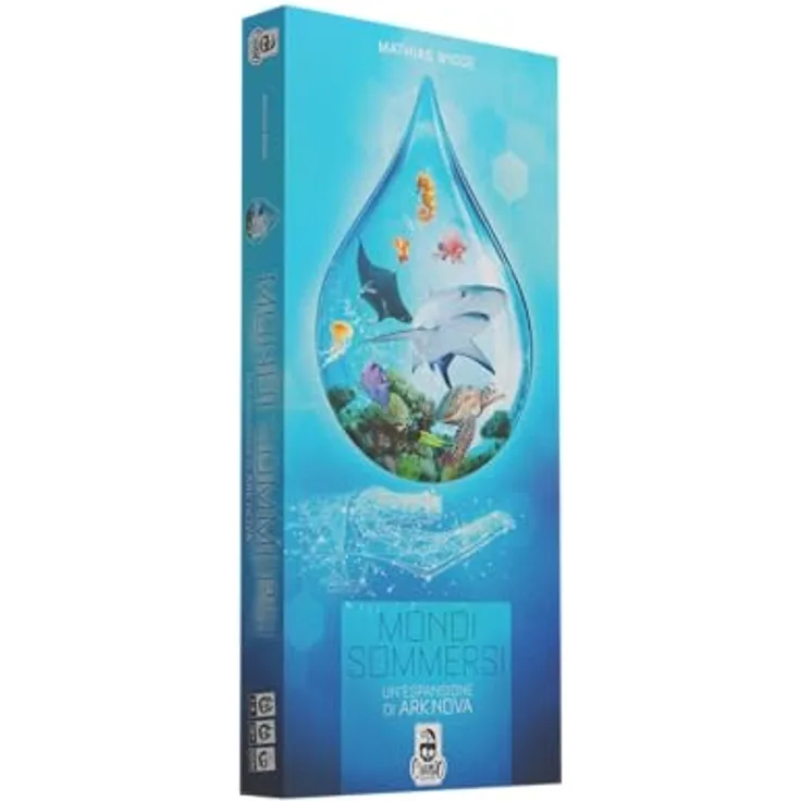 Cranio Creations Ark Nova, Brettspiel mit Unterwasserwelten und Meeresbewohnern, inklusive alternativer Aktionskarten und Spielertoken