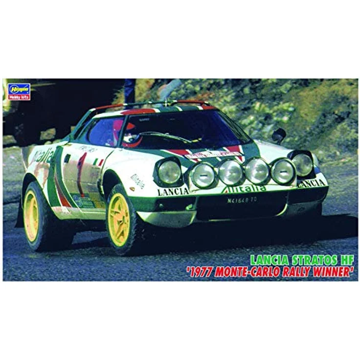 Hasegawa CR32 1/24 Lancia Stratos HF, 1977 Monte Carlo Plastikmodellbausatz – Bild 2